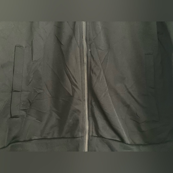 Adidas Black Long Sleeved Zip Up D. Catharine Track Top Women’s Size 3X NWT - Picture 2 of 10